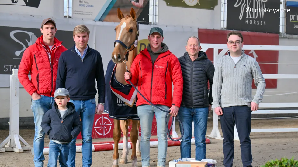 Beauvie d'Arvermi won de reeks voor 2-jarigen