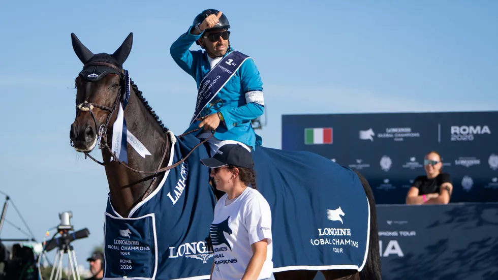 Said zet grote stap richting eindoverwinning in Global Champions Tour