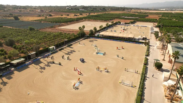 Locatie van de 'Moura Tours' wedstrijden in Valencia