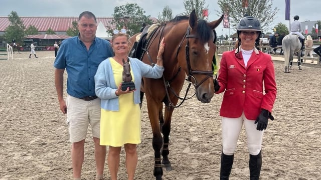 Samantha Detheux zorgt voor een nieuwe Belgische overwinning