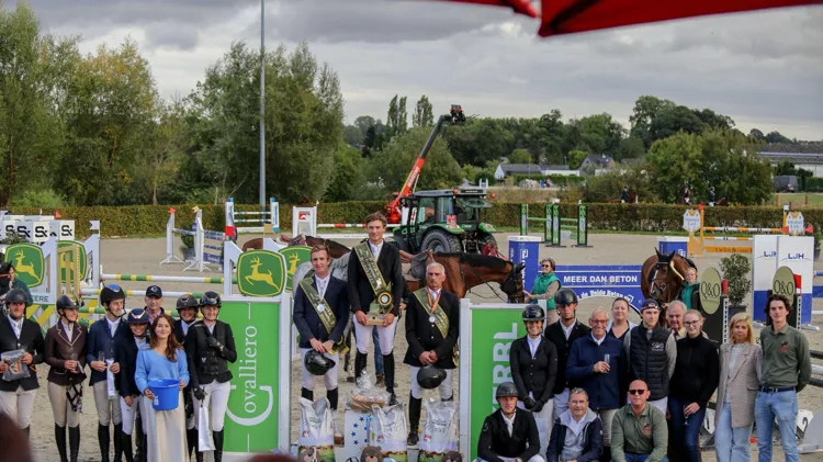 Podium Senioren kampioenschap