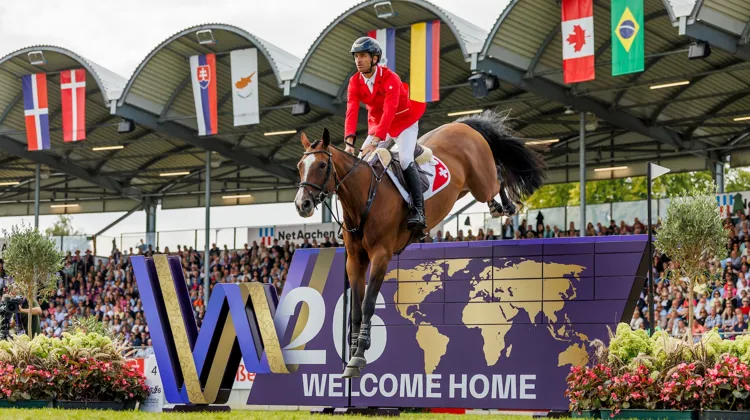 Steve Guerdat et Dynamix de Bélhème en route pour leur sacre mondial. 