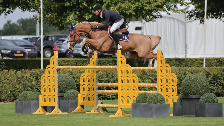 Excellent Sunshine Z knap tweede achter Europees kampioen Richard Vogel