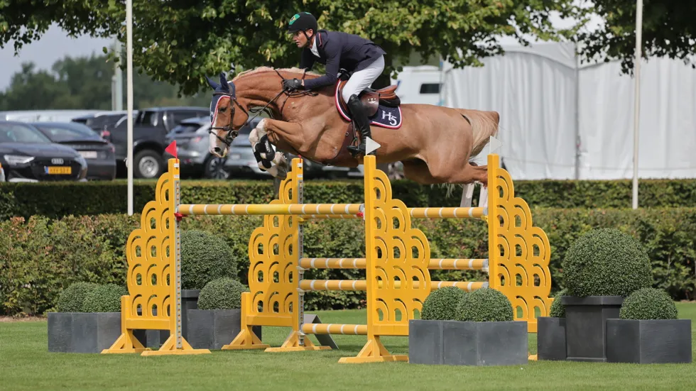 Excellent Sunshine Z knap tweede achter Europees kampioen Richard Vogel