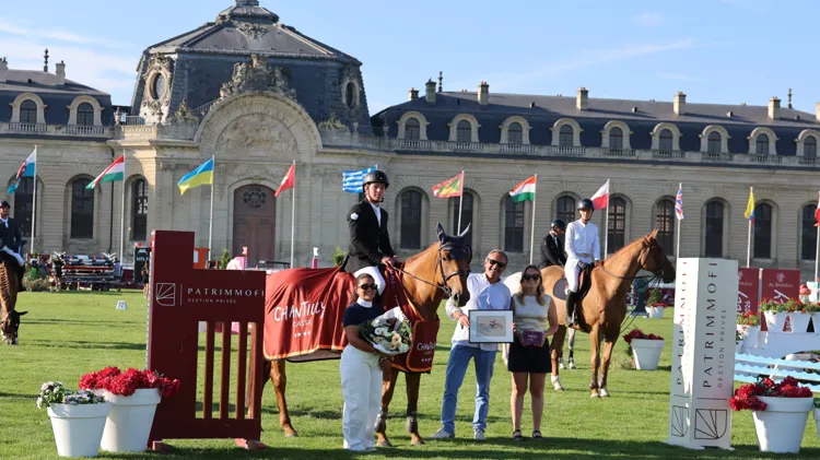 Mathieu Guery wint 1m40 in Chantilly Classic
