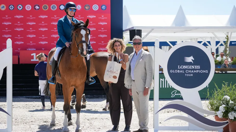 Van den Bosch wint 1m30-reeks op LGCT St. Tropez