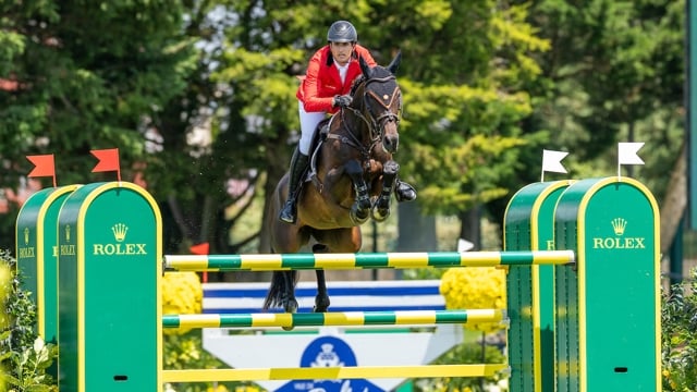 Nicola Philippaerts sprong twee foutloze omlopen