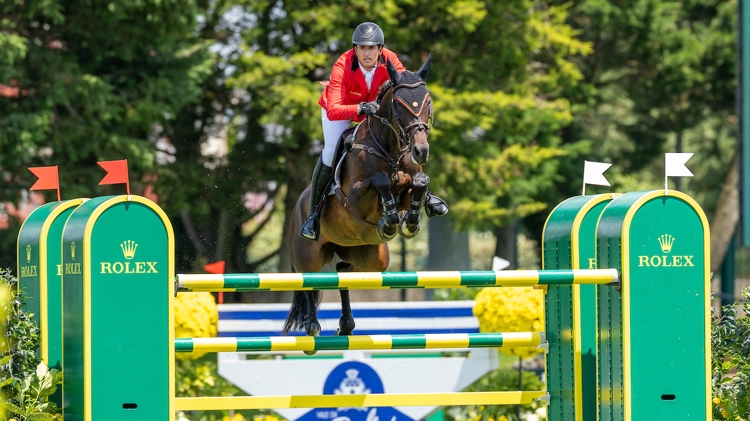 Nicola Philippaerts sprong twee foutloze omlopen