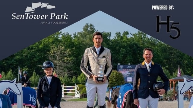 Top drie op het podium