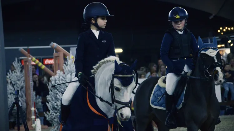 Marie Vanderhasselt won de reeks 60 cm