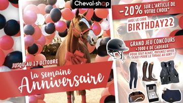 L’anniversaire Cheval-Shop est de retour!