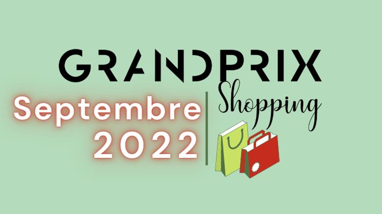 Sélection shopping GRANDPRIX