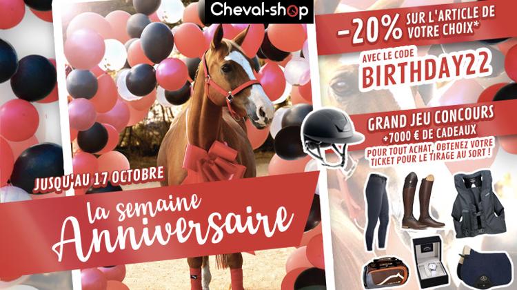 L’anniversaire Cheval-Shop est de retour!