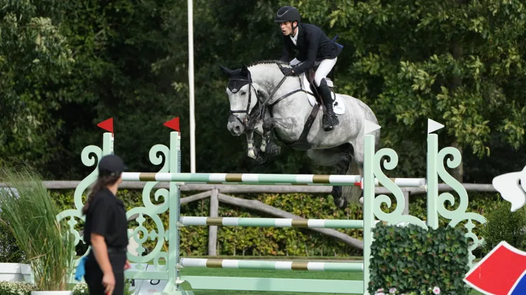 Seppe Wouters reed Roxanne de Regor naar een tweede plaats