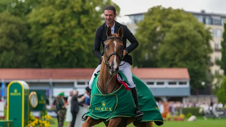 Iashin Sitte bezorgt Steve Guerdat Rolex Grand Prix van Dublin