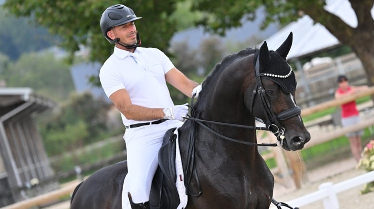 Initialement mordu de jumping, Mathieu Berville a changé de discipline peu après avoir visionné une étape de la Coupe du monde de dressage. 