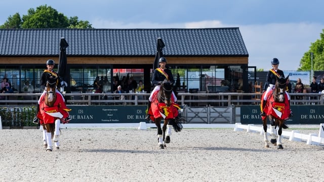 Top drie van het BK
