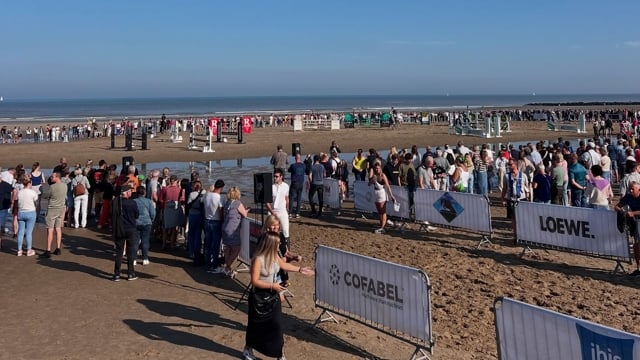 Vier dagen springsport aan het strand van Middelkerke