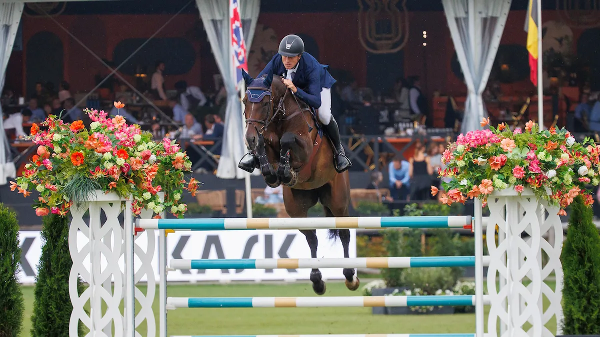Gregory Wathelet vooraan in de Grote Prijs van Kronenberg