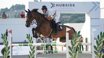 Rose de Balanda et Hurbie à l'Hubside Jumping 2020