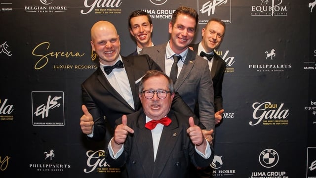 Het Belgische mennersteam