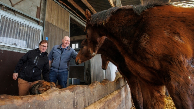 Tony Raman en Mieke Strobbe