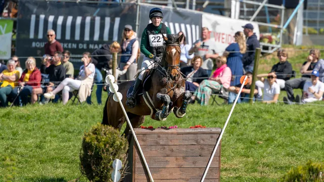 Linde Van Boxstael was de beste in de klasse Zwaar