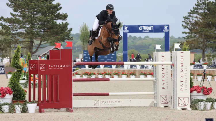 Bautista Rodriguez Debray et Vivoulette HD ont remporté leur premier succès international aujourd'hui au Touquet !