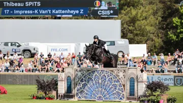 Thibeau Spits et Impress-K van’t Kattenheye ont été les meilleurs à Fontainebleau. 