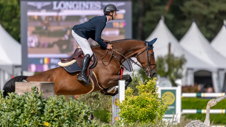 Tweede plaats voor Roy Van Beek in de Longines Rankingproef bij De Peelbergen