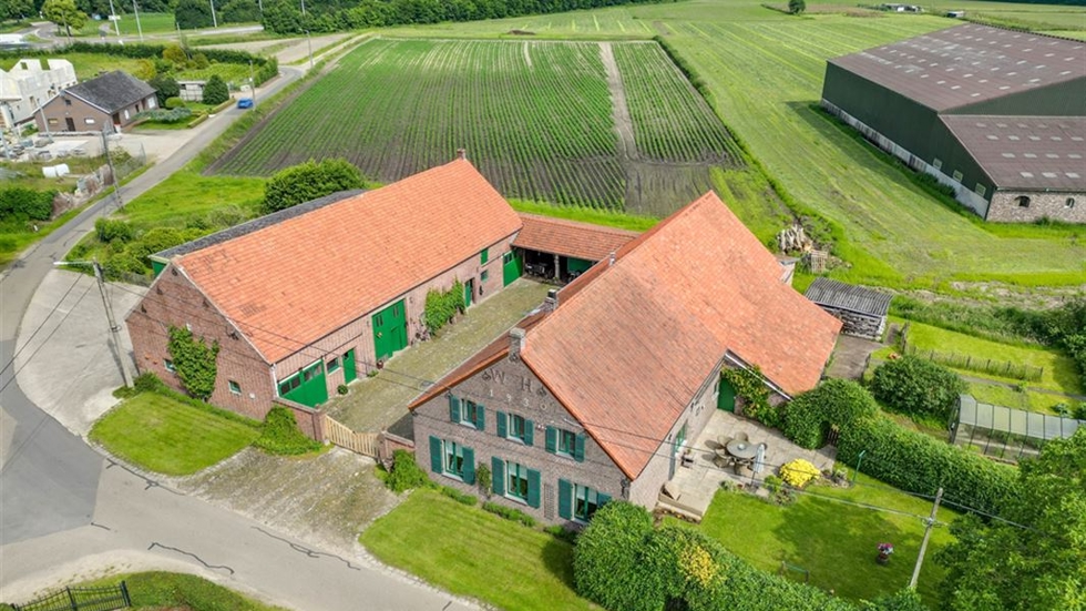 Bio-boerderij op ca. 2,2ha te Bocholt met optie tot 7 ha extra