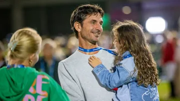 “Je ne m’évertue plus à essayer de convaincre tout le monde”, explique Steve Guerdat, qui préfère désormais passer du temps auprès de sa fille, Ella.