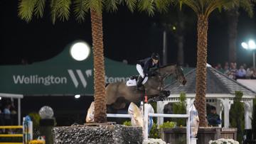 McLain Ward en selle sur Callas dans le Grand Prix 5* de Wellington