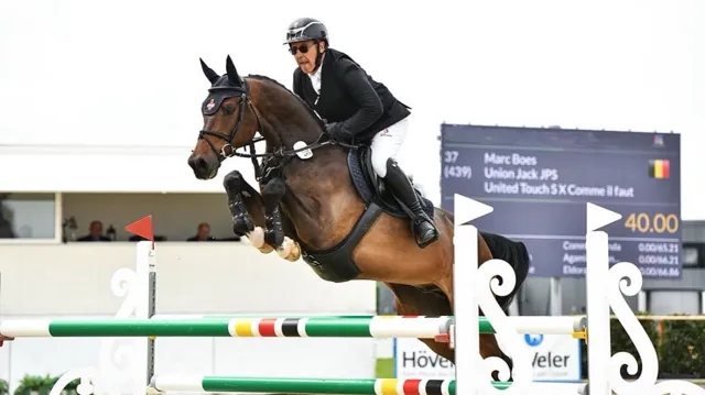 Marc Boes, die het paard van A tot Z opleidde, ziet zijn pupil vertrekken