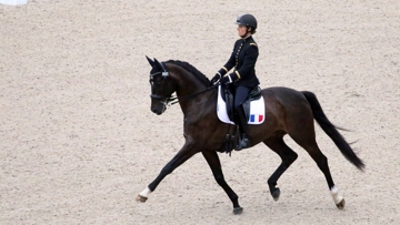 Pauline Basquin et Sertorius de Rima Z*IFCE lors du Spécial à Rotterdam. 