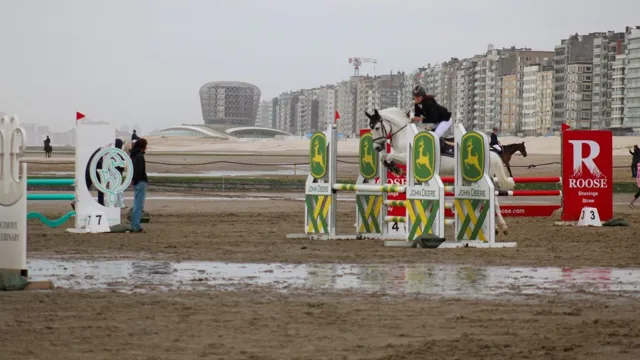 Strandzege voor Verstuyft in Middelkerke