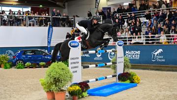 Edward Levy et Vitot du Château dans le Prix Crédit Agricole Normandie, samedi soir.