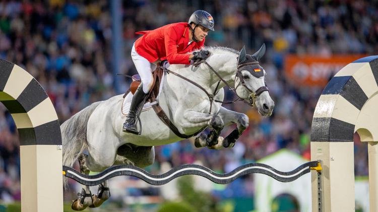 Pour les Jeux olympiques de Paris 2024, Christian Kukuk compte notamment sur son cheval de tête, Mumbai van Moerhoeve. 