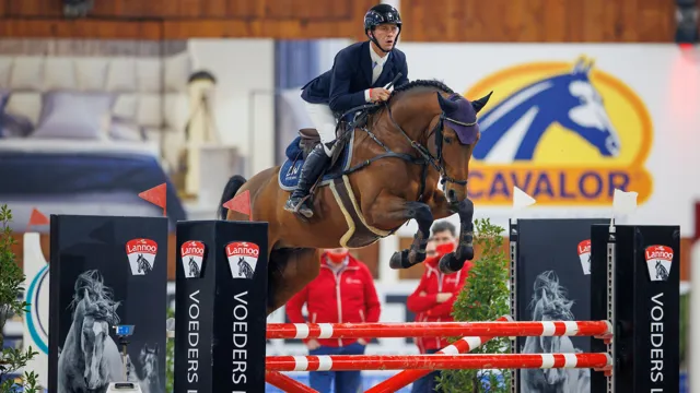 Thomas De Wit sprong met zijn eigen fokproduct naar een vierde plek