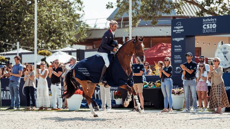 Portés par le public, Cédric Hurel et Fantasio Floreval ont triomphé dans le Grand Prix du CSIO 3* de Deauville