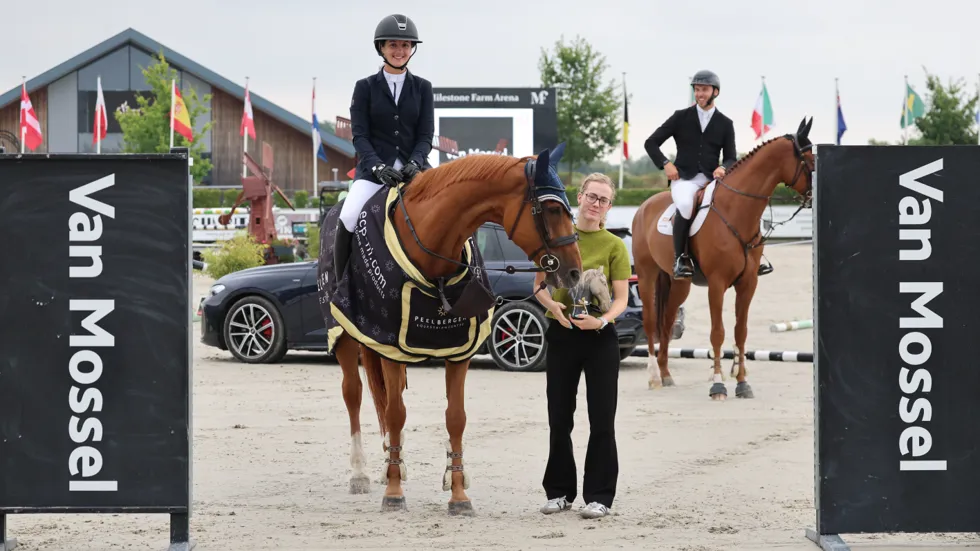 Quinine van de Peerdebos blijft in vorm: finale-winst in Kronenberg