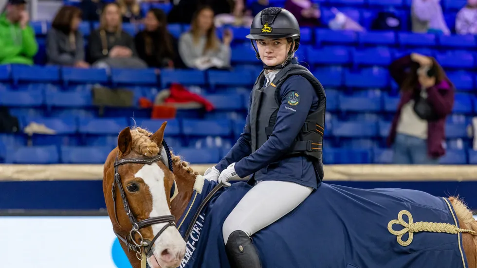  Lore Geebelen won één van de twee finales