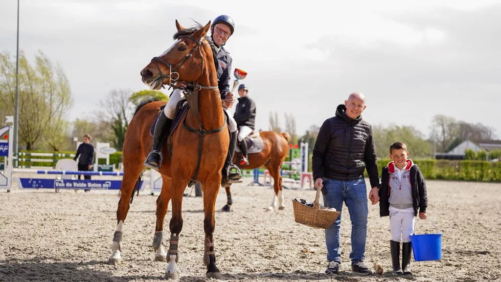 Winst voor Daimond van den Uilenbos & Lucien De Wachter in Basecles.