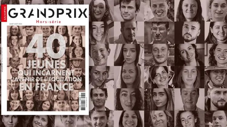 Les quarante jeunes de trente ans et moins sont en couverture du magazine GRANDPRIX.