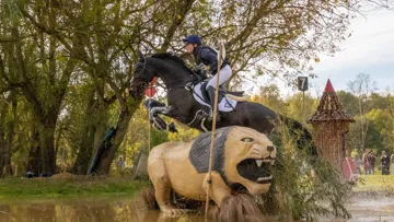 Lara de Liedekerke et Helios lors du Lion d'Angers 