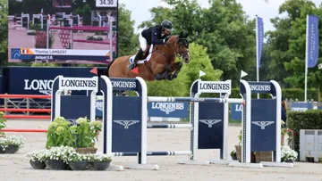 Thomas Lambert et Jackpot E.B. ont signé un superbe double sans-faute. 