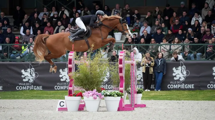 Édouard Chauvet et Zia Mia de la Bonn à Compiègne en avril dernier.