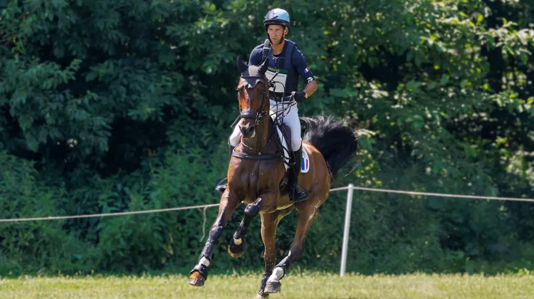 Arthur Duffort et Gueule de Rêve lors de la coupe des Nations à Strzegom