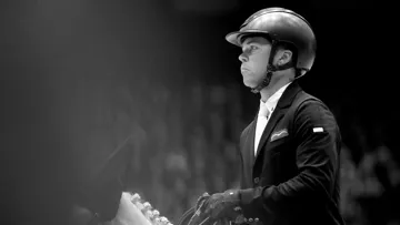 En 2025, l’Américain Kent Farrington a littéralement écrasé la concurrence mondiale, ayant remporté pas moins de neuf Grands Prix de label 5*, trois de label 4* et quatre de label 3* !