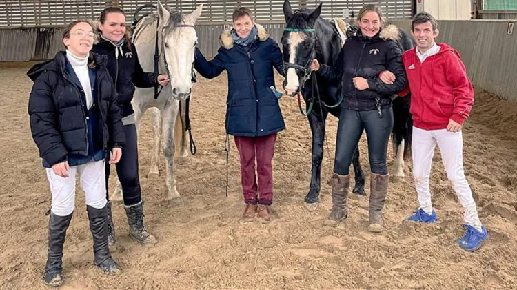 La fédération française a organisé trois journées de détection en para-dressage